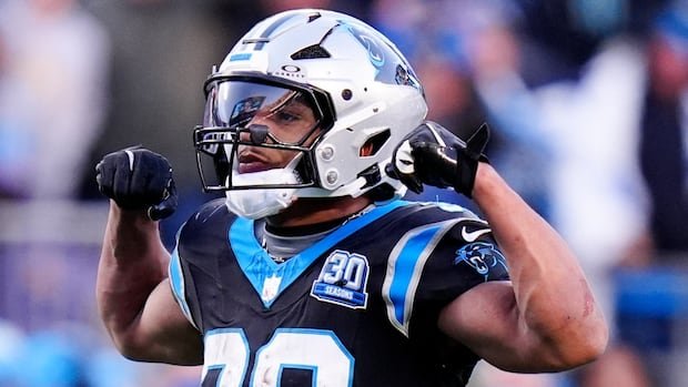 Ex-NFL star Mayes pulling for Panthers’ Hubbard to break his Canadian rushing mark